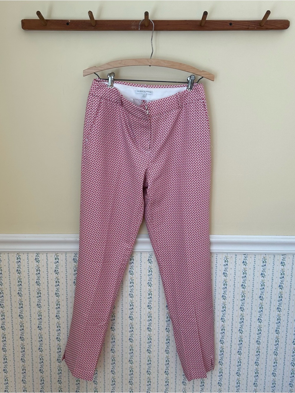 Fairway & Greene Patterned Trouser Pants